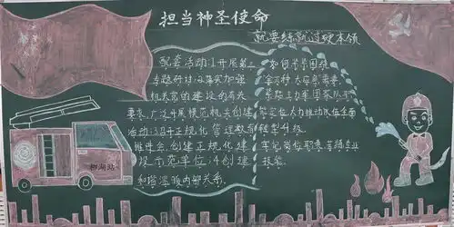 平凉支队开展坚持五个不动摇教育实践活动第三专题黑板报创作活动