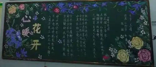 一板报,一世界高一年级主题黑板报展示