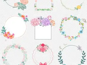 春天树叶圆形花环圆圈绿色边框png海报素材图片模板下载34.64mb卡通手绘边框大全花纹边框