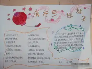 元旦手抄报又是一年元旦到