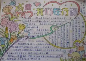 关于友谊的手抄报