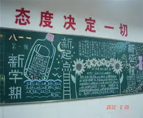 新学期黑板报新学期学习计划
