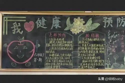 预防肺结核手抄报防治肺结核的黑板报怎么画写什么内容