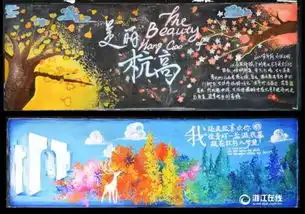 黑板报堪比电影海报,同学你是怎么做到的