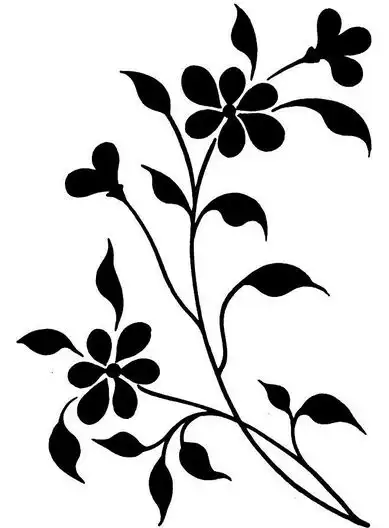 黑板报花边点彩画效果和装饰画效果
