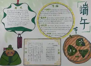 都江堰市学生手绘小报话端午感悟传统文化魅力