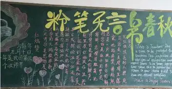 教师节黑板报感恩的心