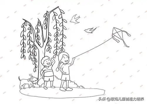 春天手抄报图片怎么画以春天为主的手抄报