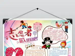 小小志愿者小报公益活动手抄报服务电子小报图片素材wps模板下载1.70mb其他大全其他