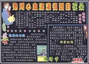 2015年教师节黑板报