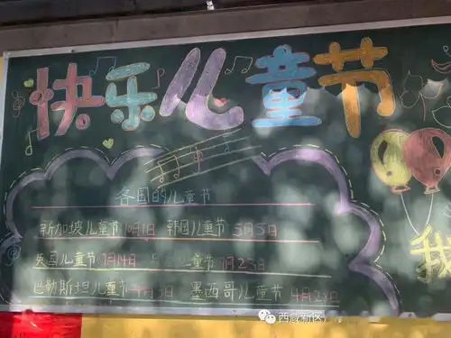 少队活动庆祝六一黑板报评比