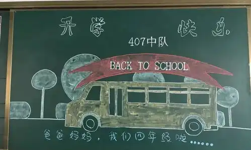 新学期的黑板报手抄报已经帮你写好了