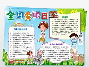 全国爱眼日小报少儿健康手抄报模板下载图片worddoc设计图护眼手抄报大全编号19025954