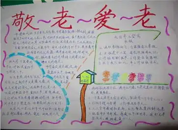 重阳节手抄报重阳节登高