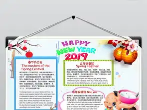 2019新年春节英语小报猪年元旦寒假手抄小报素材图片worddoc模板下载170.24mb春节元旦手抄报大全节日手抄报