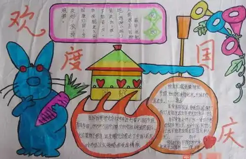 2019年国庆节手抄报精选