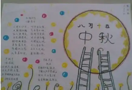 六年级中秋节手抄报内容大全