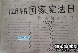 法制教育黑板报内容全国法制宣传日宣传标语