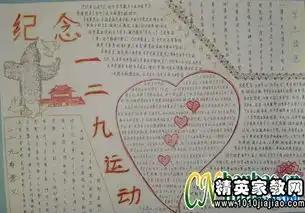 一二九运动黑板报文字资料