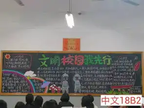 中文系创建文明校园,彰显和谐新风板报评比活动