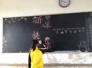 庆元旦,迎新年黑板报活动