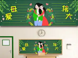 2019母亲节黑板报图片资料大全黑板报板式大全设计素材高清模板下载20.65mb公历节日黑板报大全