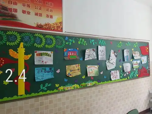 致敬防疫英雄黑板报