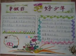 认识自我做美好少年手抄报资料