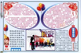 校庆手抄报简单又漂亮内容资料