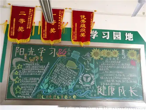我校成功举办阳光成长心理健康活动之心理板报评选活动