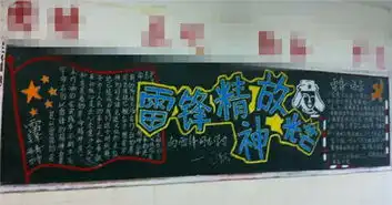 关于雷锋的黑板报图片资料