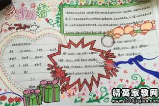春节手抄报内容2015