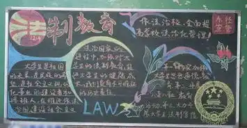 法制教育黑板报法制教育之感