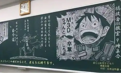 初中生创意黑板报走红,画工令人羡慕不已,老师看后不舍擦掉