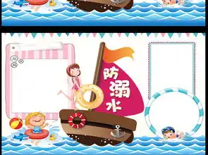 防溺水小报游泳安全小报背景素材花边模板图片psd下载72.92mb防溺水手抄报大全安全健康手抄报