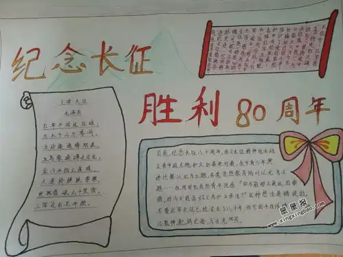 纪念长征胜利80周年手抄报图片大全