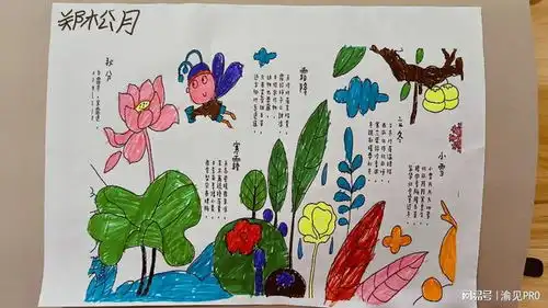 彭水知节气晓传统青少年二十四节气绘画作品展示活动