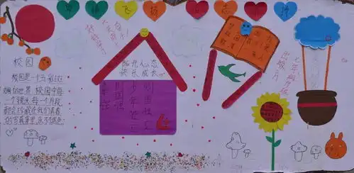 丽星中学校团委组织举行了阳光心态快乐校园板报活动