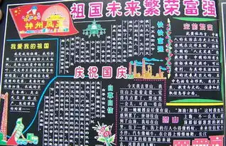 2014年国庆节黑板报