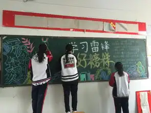 弘扬雷锋精神,培育新时代青少年宣传板报,班班相传