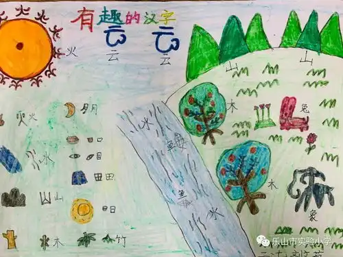 说文画字汉字小报