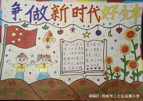郑州市二七区苗圃小学向榜样看齐人人争当新时代好少年