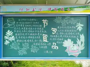 第二期行知长廊黑板报作品展示