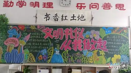 南昌市新建区第一小学开展2024年春季学期第一期黑板报最美班级评比活动