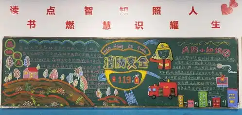 落实双减献妙招创意板报来助跑