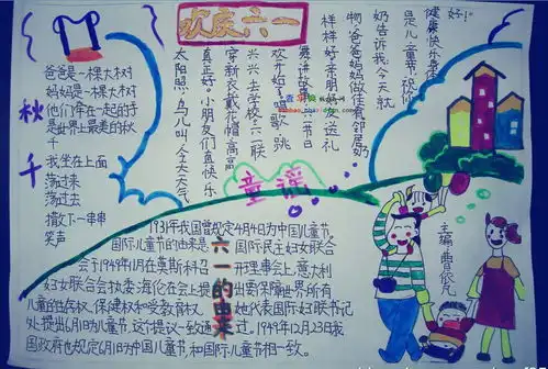 欢庆六一快乐生活手抄报设计欢庆六一快乐生活手抄报图片查字典板报网