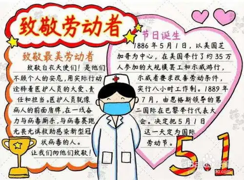 五一手抄报大全