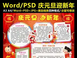 庆元旦迎新年小报狗年大吉手抄报电子小报图片素材worddoc模板下载107.40mb春节元旦手抄报大全节日手抄报