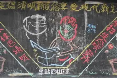 2020清明节黑板报图片大全,清明节黑板报内容资料