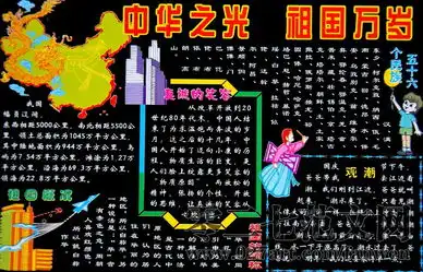 国庆节黑板报版面欣赏